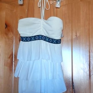 Western Halter Ruffle top - NWT